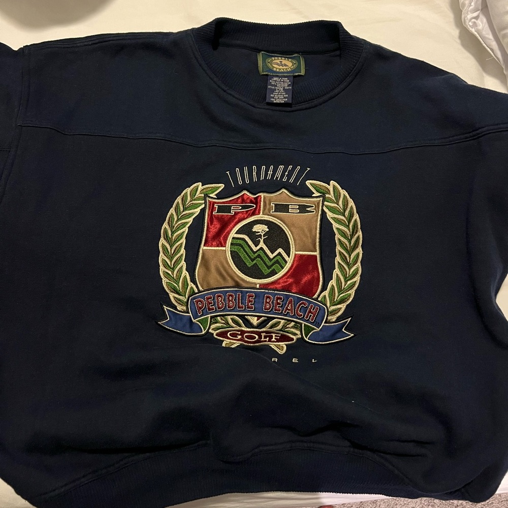 Pebble beach sweatshirt brand new